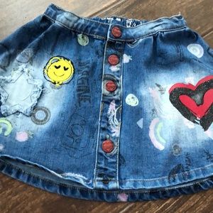 Desigual Jean Skirt